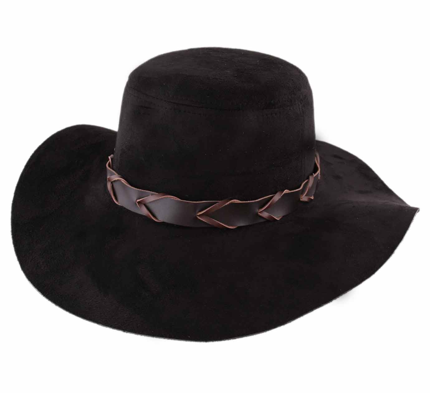 capeline en cuir capeline en cuir