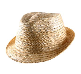 Trilby paille Nude Trilby Paille